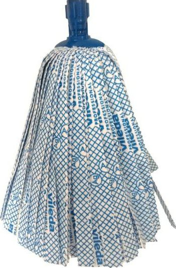 Mop Vileda SuperMop Ag Medium, mikrofibër, profesional, blu