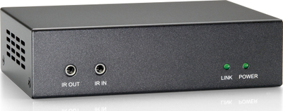 Marrës HDMI LevelOne HDBaseT, Cat5e/Cat6, 100m, i zi