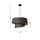 Llambë tavani metal+pëlhurë Ø32×70 cm (HM7356.04)