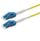 Kabllo optike ROLINE Fiber Optic Jumper, LC LC, OS2, 5 m, e verdhë