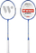 Set badminton Wish Alumtec 5566, 4 raketa, rrjetë me çantë, kuqe blu