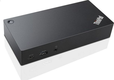 Dok stacioni Lenovo ThinkPad USB C Dock 40A90090DK, USB 3.2 Gen 1, me kabllo, version Denmark, i zi