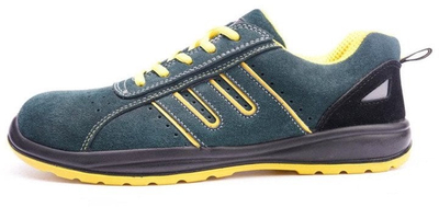 Atlete sigurie HausHalt PED1213, S1P, madhësia 43, blu e verdhë