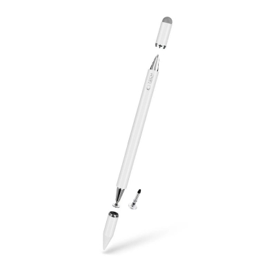 Laps stylus Tech-Protect USP200 3-TIP për tablet e telefon, i bardhë