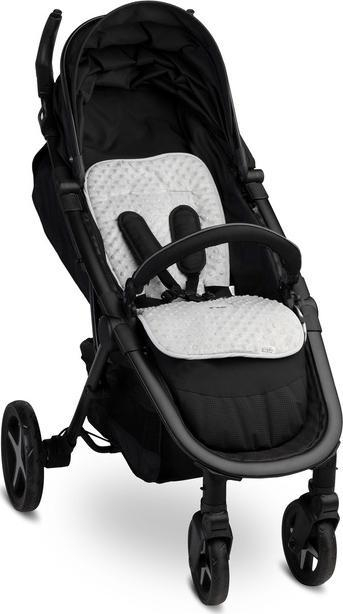 Jastëk karroce Sensillo Basic, universal, material pambuk Minky, blu me figura
