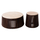 Set 2 tavolina për kafe rrumbullakët Krest Φ90&Φ50cm (HM11958)
