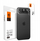 Mbrojtëse kamere Spigen Optik.tR EZ Fit Pro, për iPhone 17 Air Pro, xham i kalitur 9H, paketim 2 copë, e zezë