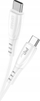 Кабел USB Gepard USB-C во USB-C, 60W, бел