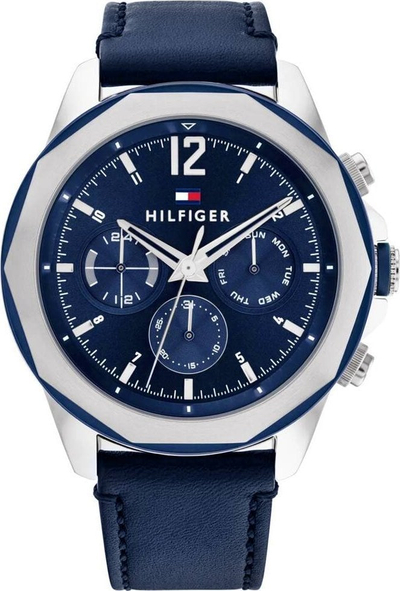 Ora dore Tommy Hilfiger 1792063, kronograf, 5 ATM, blu