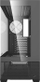 Kasë Darkflash DS900 Air, e zezë, Midi Tower