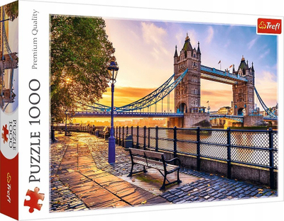 Puzzle Trefl Tower Bridge London 10774, 1000 copa, shumëngjyrësh