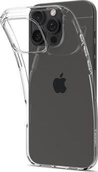 Maskë telefoni Spigen Crystal Flex, për iPhone 6.9" 2024, TPU, transparente