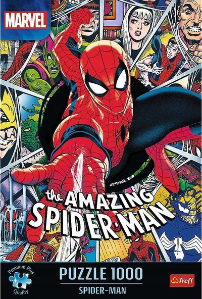 Пазл Trefl Spider-man, 1000 парчиња, шарен