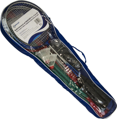 Set badminton Master Fun Net, 4 raketa, me rrjetë