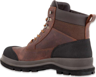 Работни чизми Carhartt High Work, кожа, темно кафеава, бр. 40