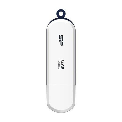 USB Silicon Power Blaze B32, 64GB, 3.2, e bardhë