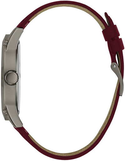 Orë dore për meshkuj Guess Crescent GW0628G4, e kuqe