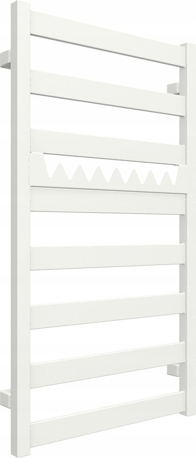 Radjator banjoje Terma VIVO 91x50 cm, për tharje peshqirësh, i bardhë