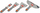 Set shpatullash Awtools Black Line, 60 mm, dorëz ergonomike, i zi