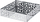 Mbajtëse pecetash Alessi Cactus Flat, metal, katrore, argjendi
