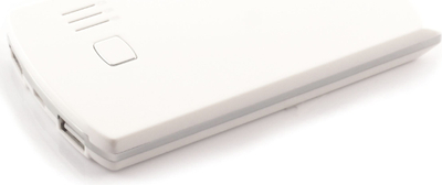 Powerbank Sunen 5600mAh, 2 porta USB, i bardhë