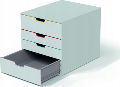 Njesi me sirtarë Durable VARICOLOR MIX 4, 4 sirtarë, plastikë, shumëngjyrëshe