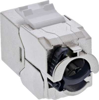 Modul Keystone InLine RJ45 Slim, Cat.6A, SNAP in, me kapëse kablli