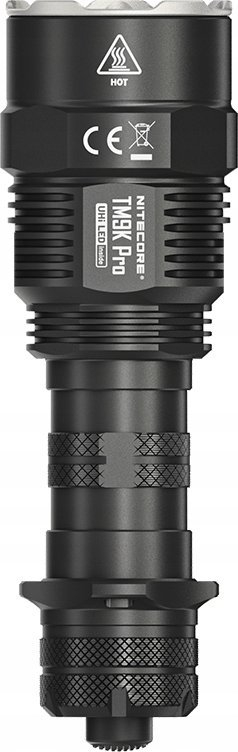 Електрична рачна лампа Nitecore TM9K Pro, 9900 лумен, полнење USB C, црна