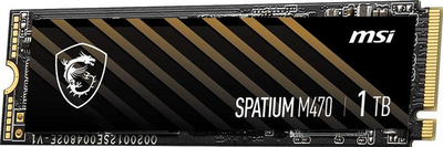 Disk SSD MSI Space M470 1 TB M.2 2280 PCI-E x4 Gen4 NVMe (S78-440L420-P83) 