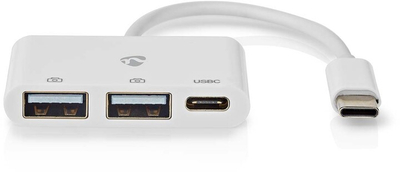 USB hub Nedis, 3 porte, USB-C, USB 2.0, 2x USB-A, 1x USB-C