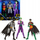 Figurina lodër DC Comics Batman, Robin, Joker, set me 3 copë, 30 cm, shumëngjyrëshe
