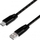 Kabllo USB LogiLink CU0157, USB A në USB C, 1m, e zezë