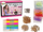 Set lodrash DIY Jewelry Making, 300 rruaza, markerë me ngjyra, multicolor