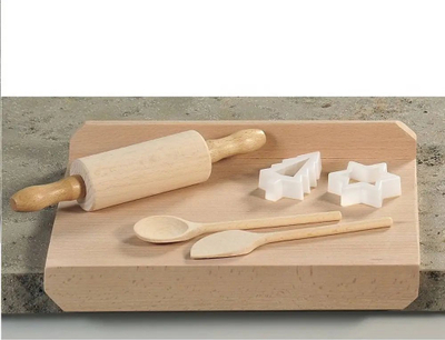 Set gatimi për kalamaj Kesper, 6 pjesë, dru fagu, natyral