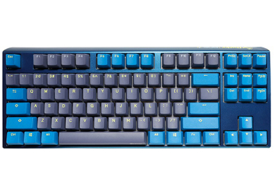 Tastierë lojrash Ducky One 3 Daybreak TKL, Cherry MX Silent Red, RGB LED, blu