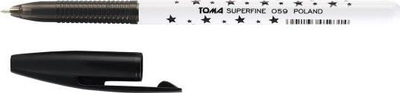 Set stilolapsash Toma Superfine 059, 0.3mm, bojë e zezë, 10 copë