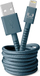 Kabllo USB në Lightning Fresh n Rebel, 2m, i gërshetuar, blu e errët