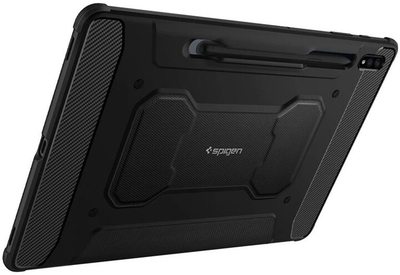Mbrojtëse Spigen Rugged Armor për Samsung Galaxy Tab S7+, e zezë