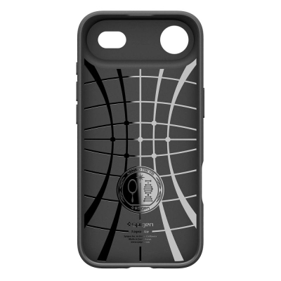 Kapak telefoni Spigen Liquid Air për iPhone 17 Pro, i butë, i zi mat