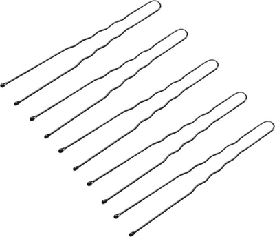 Kllipa flokësh Activeshop Hairdressing E-65, 7 cm, 300 copë, të zeza
