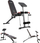 Stol multifunksional fitnes HMS L8021, kapasitet 150kg, i kuq e zi