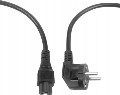 Kabllo rryme TB Power Cable IEC C5, 3m, VDE, e zezë