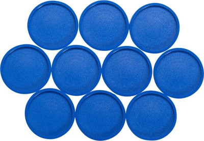 Set magnetësh Maul 6172335, 30 mm, rrumbullakë, blu, 10 copë