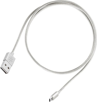 Kabllo USB SilverStone CPU01, 1 m, ngjyrë argjendi