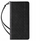 Kapak portofol Magnet Strap Case për iPhone 13 Pro, me mbajtëse karte, me rrip dore, i zi