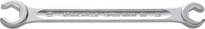 Çelës dyfishtë Stahlwille 24, 9 x 11 mm, çelik kromi, ngjyrë argjendtë