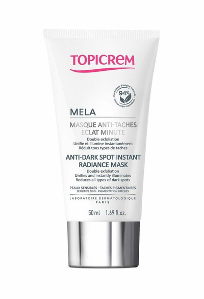 Maskë fytyre Topicrem MELA për njolla, jep shkëlqim të menjëhershëm, 50 ml