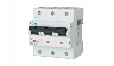 Qelës termomagnetik Eaton AZ-3-C25, 3P, 25A, karakteristikë C