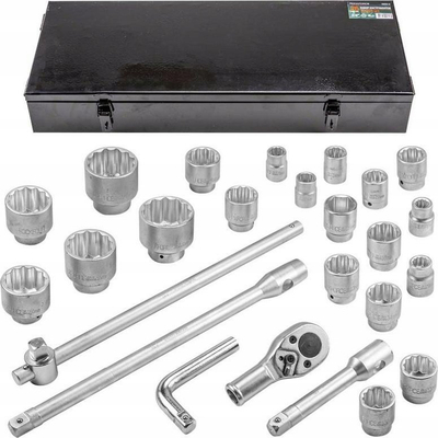 Set çelësa gola Rockforce Socket Wrench 26 copë, 3/4", 17 65mm