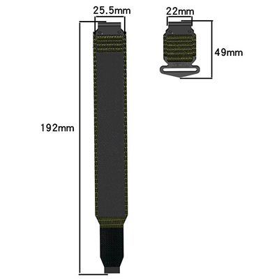Rrip 4wrist për orë dore Garmin, portokalli